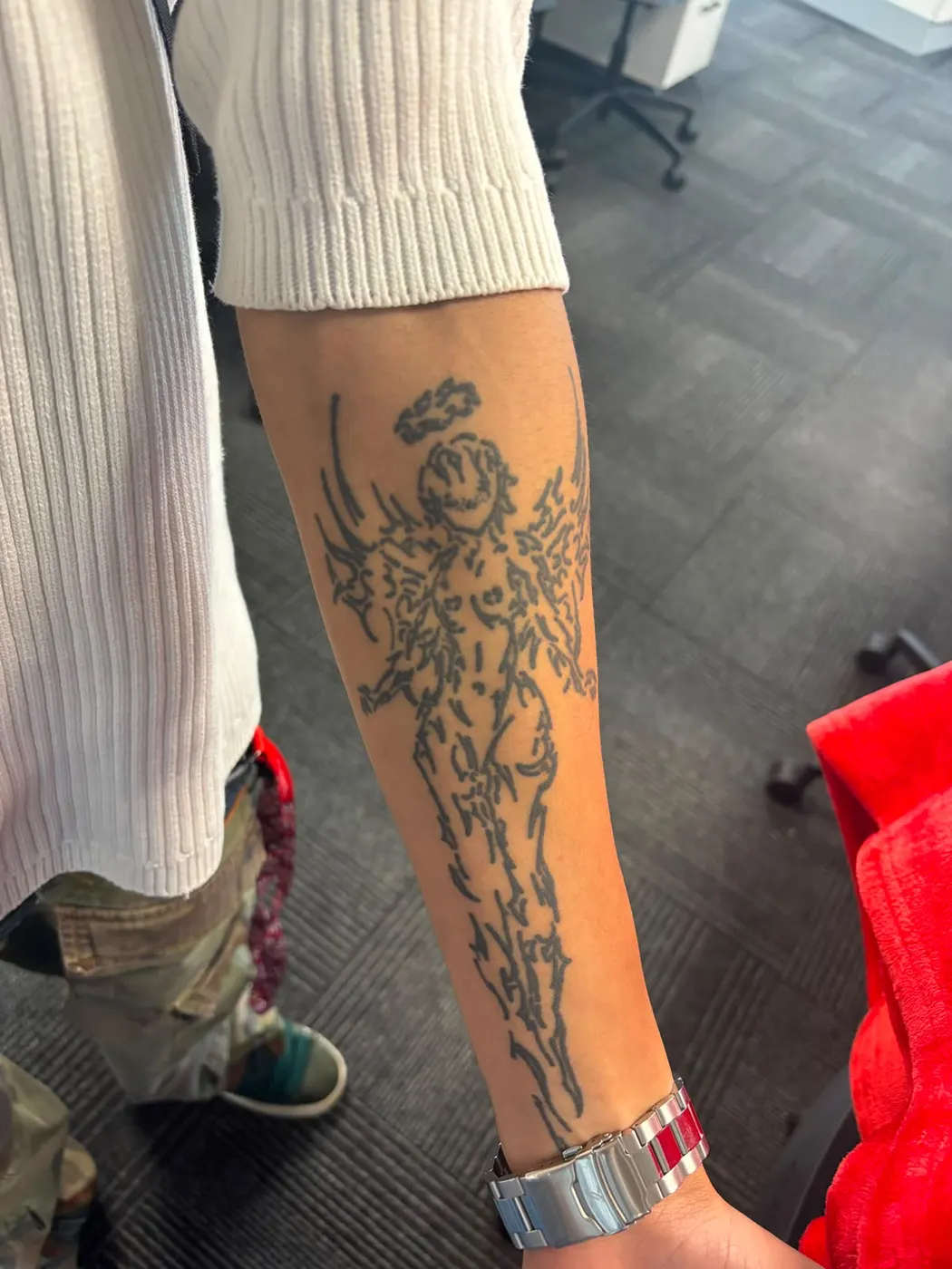 Angel — tattoo by Lilita Mandita