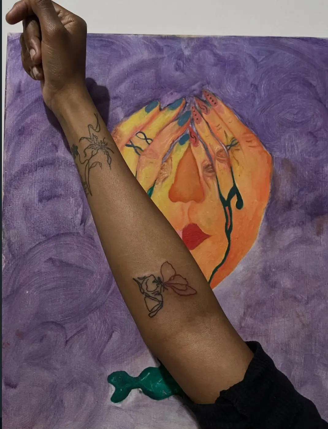 Lily & bloom — tattoo by Lilita Mandita