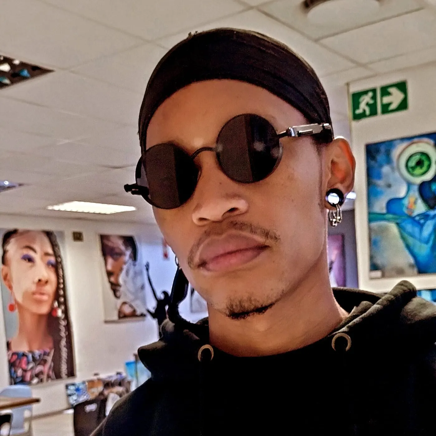 Payne — In the studio by BlaQ Feather